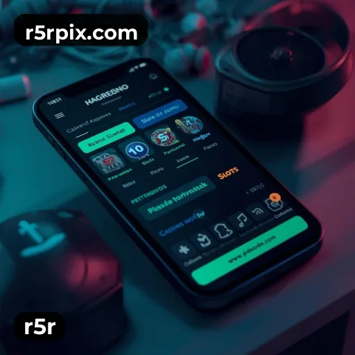Aplicativo móvel r5r para iOS e Android